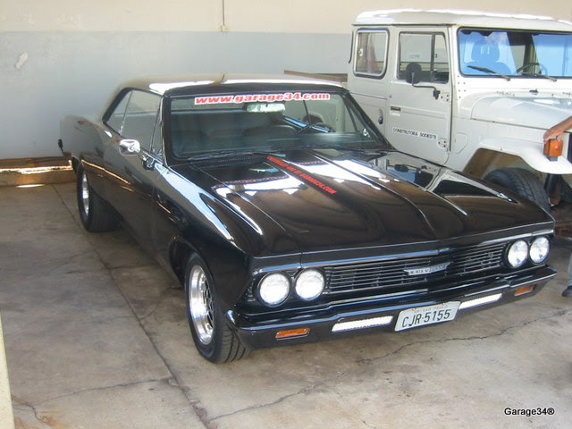Chevelle Malibu 1966 Blacked