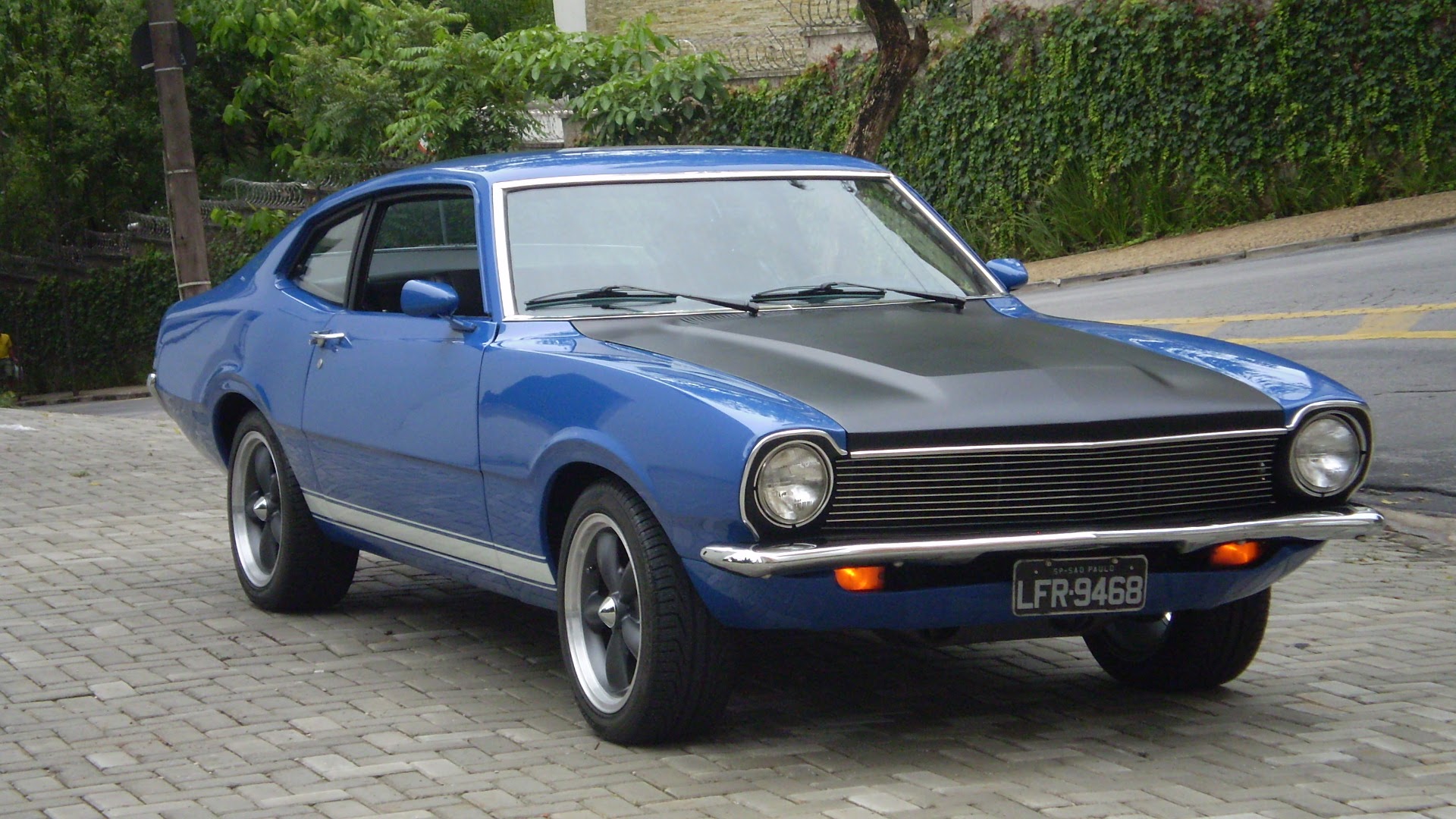 Ford Maverick Azul Shelby